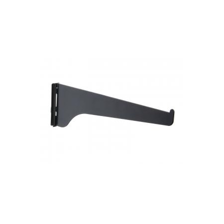 Knape & Vogt Knape & Vogt Black Steel Regular Duty Bracket 16 Ga. 8 in. L 160 lb 180 BLK 8